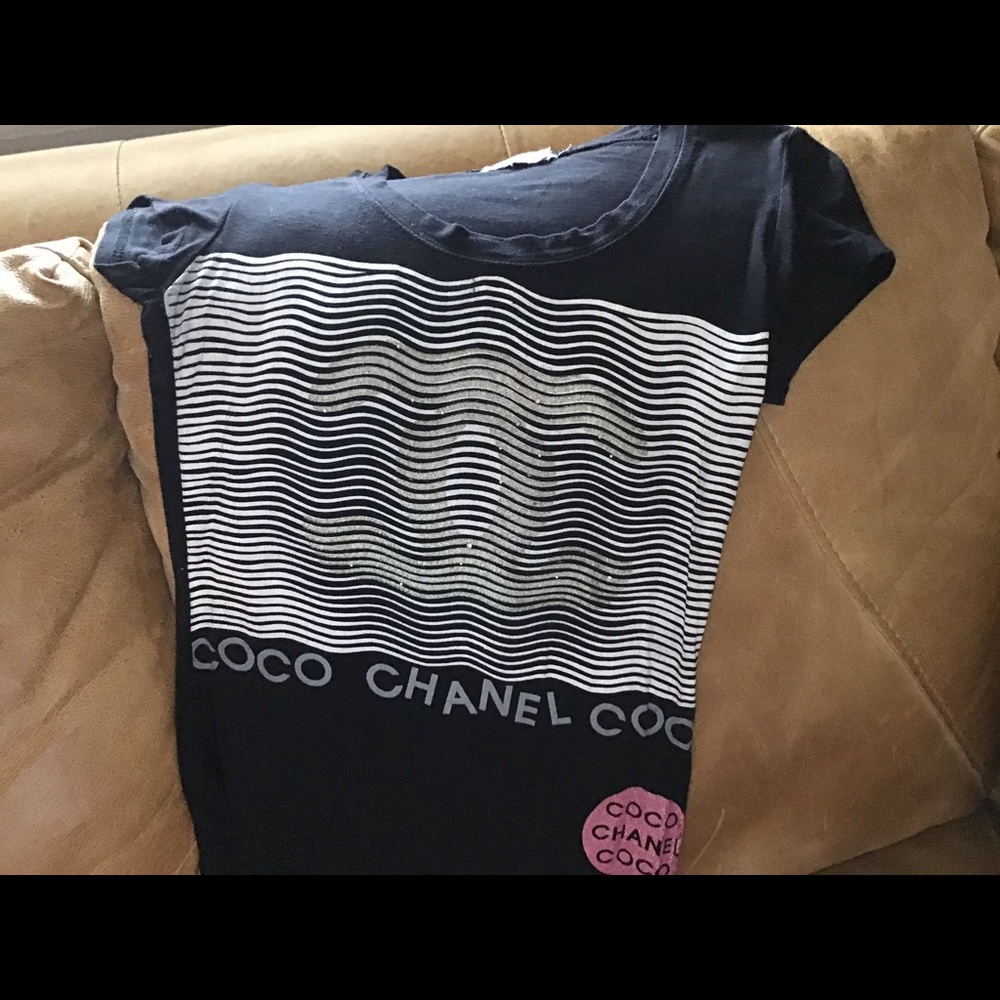 Embellished Chanel t shirt.